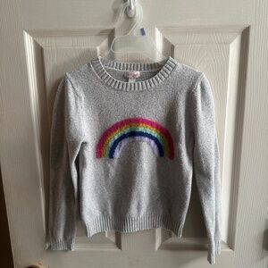 Cat & Jack girls rainbow sweater